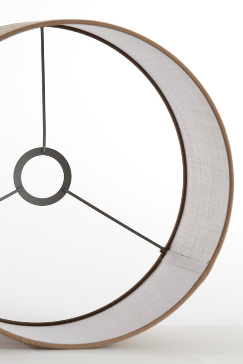 Light & Living lampenkap Caden - bruin - 30x30x21 cm