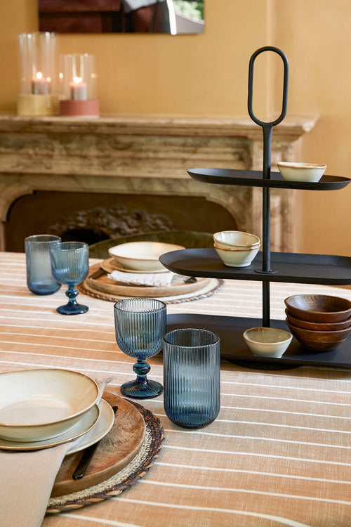 Mica Decorations Merlot Wijnglas - 250 ml - Glas - Blauw