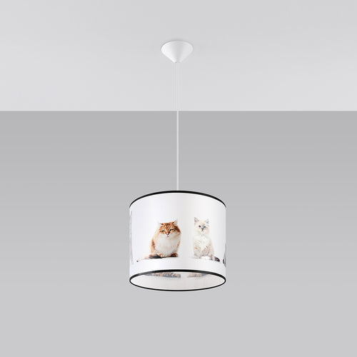 Sollux Lighting Hanglamp KITTY 30 - 30x30x95cm