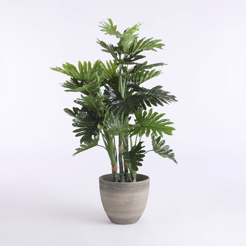 Mica Decorations Philodendron Kunstplant - H120 x Ø80 cm - Groen