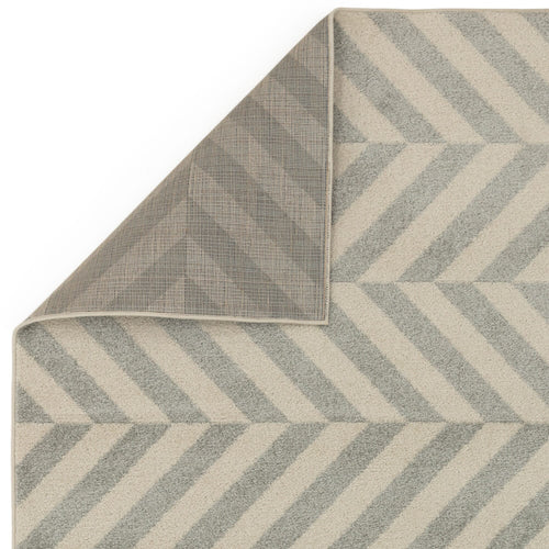 Vloerkleed Easy Living Muse Grey Chevron Rug MU07 80x150 cm - vtwonen shop