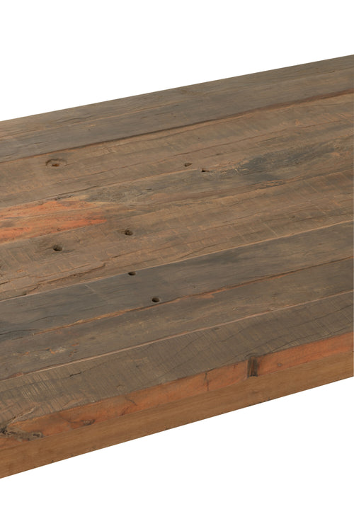 J-Line eettafel Verouderd - hout - bruin - vtwonen shop