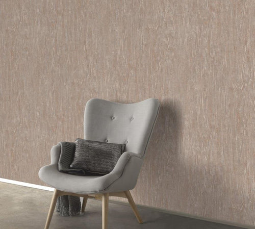 Erismann behang plankjes hout bruin - 53 cm x 10.05 m - 661480 - vtwonen shop