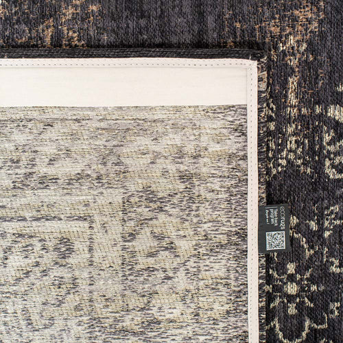 Louis De Poortere vloerkleed Mineral Black - zwart - 170x240cm - vtwonen shop