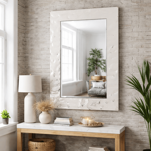 Kare Design Spiegel Caldera 110x70cm chroom