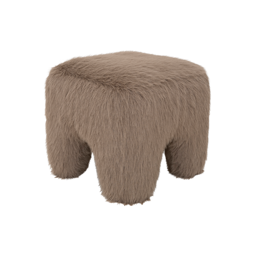 Urban Nature Culture poef pouf Kira, fur - taupe