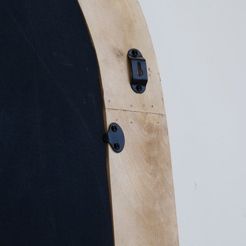 Giga Meubel Spiegel Esther - Naturel Mangohout - 94x4x178cm - vtwonen shop