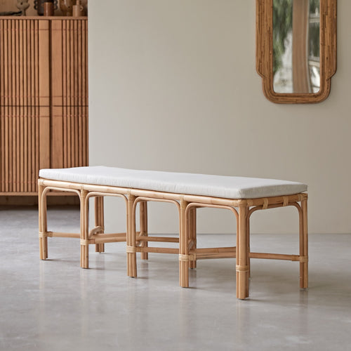 Tikamoon Rotan bank - Naturel - vtwonen shop