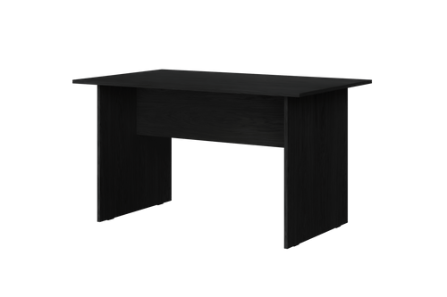 noo.ma HETT Eettafel - 130 cm - Vulcano Black - melamine - vtwonen shop