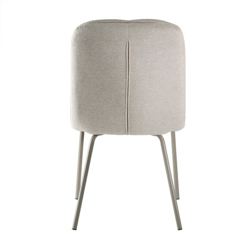 Calicosy - Stoelen set van 4 LYSA - beige 64,5x48x85 cm