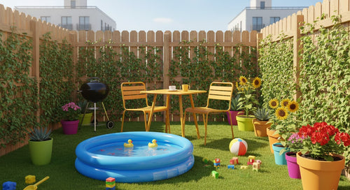 MaximaVida metalen tuinset Max okergeel 80 cm - vtwonen shop