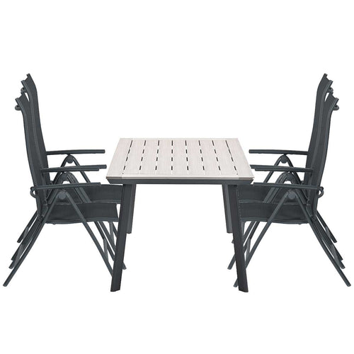 Garden Impressions tuinset Santos - Penedo donker grijs - 5-delig - 160x90 cm - vtwonen shop