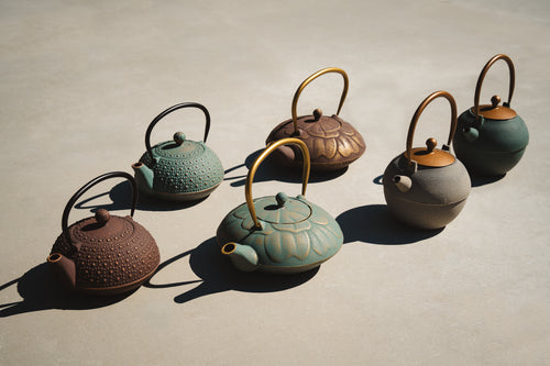 Bredemeijer - Theepot Anhui 0,9L gietijzer aubergine