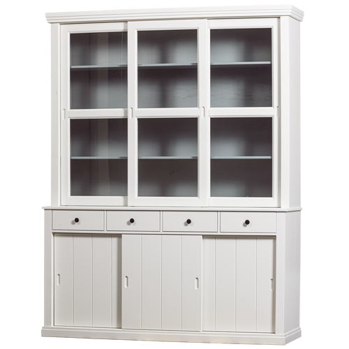 WOOOD winkelkast Lagos - Grenen - Wit - 214x166x48 - vtwonen shop