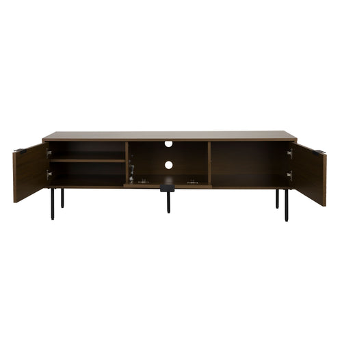 Housecraft Living Flux Dressoir Laag Gerookt Eiken - Bruin