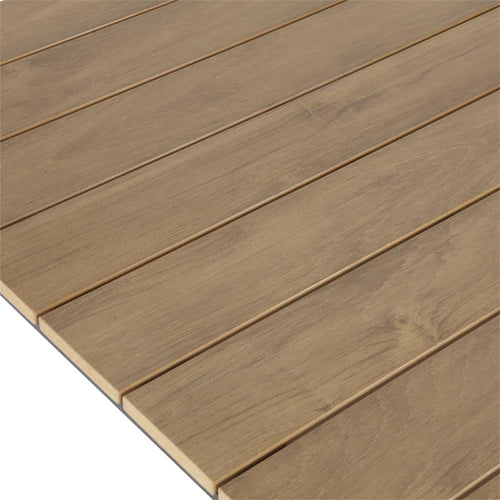 Lesli Living tuintafel Arezzo - zwart - 90x90x74cm