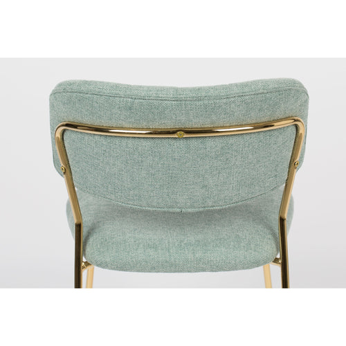 Housecraft Living Jolien Eetkamerstoelen Goud/ Lichtgroen - Set van 2 - vtwonen shop