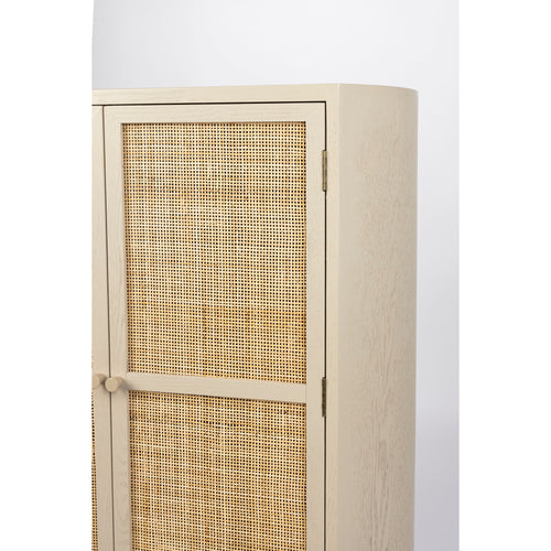 Housecraft living Amaya Kast Laag 2 deurs Rotan - Beige - vtwonen shop