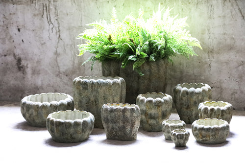 PTMD pot Contina - groen - 30x15x28cm