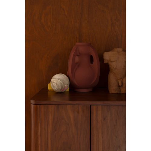 Dutchbone Thiago Vaas M Terracotta - vtwonen shop