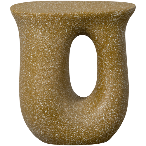 WOOOD bijzettafel met spikkels Mason - Magnesium - Groen - 45x42x33 - vtwonen shop