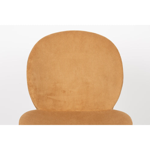 Zuiver Bonnet Eetkamerstoelen Okergeel - Set van 2