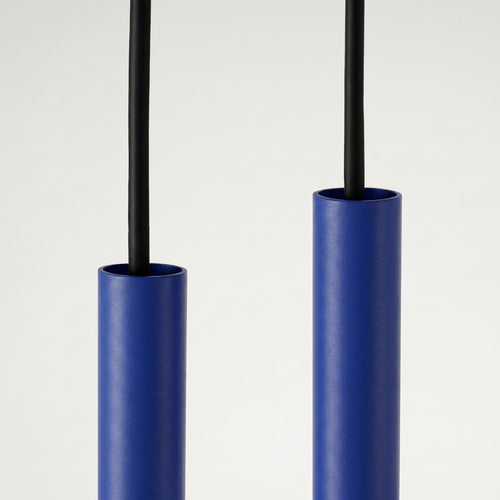 Sollux Lighting Hanglamp PASTELO 2 ultramarijn - 15x15x118cm
