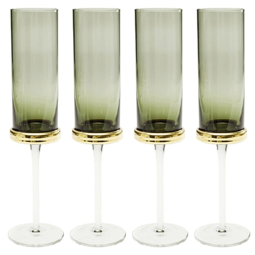 Kare Design Champagneglazen Innocent gerookt (4/Set)