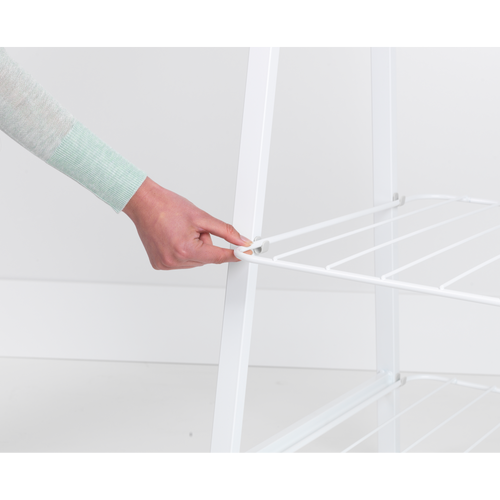 Brabantia Linn Kledingrek, Groot - White - vtwonen shop