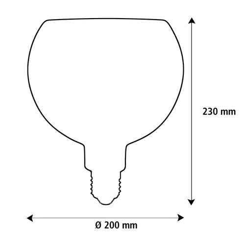 Segula lamp Floating - 1 lichts - 20x 23 cm - smoke - vtwonen shop