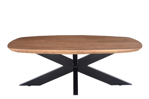 Livingfurn salontafel Jesper - 120cm - mangohout - bruin