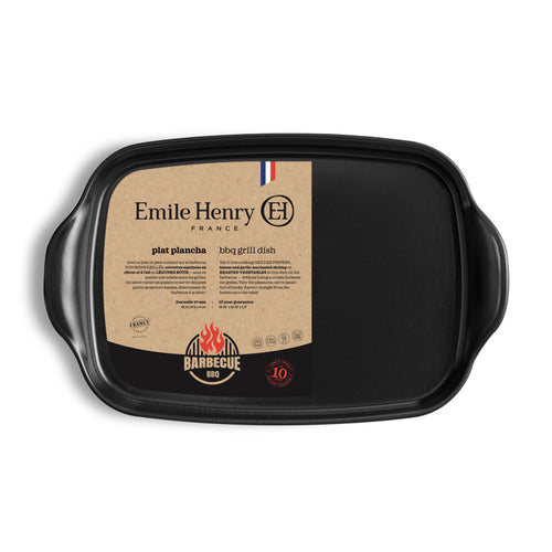 Emile Henry BBQ Bakplaat E-Box - 425x275x40mm - Truffe - vtwonen shop