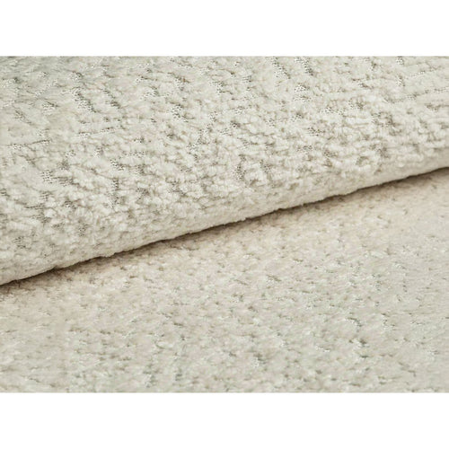 Cosmopolitan Design - Draaistoel Savona boucle ivoor - 72.5x69x70.5cm