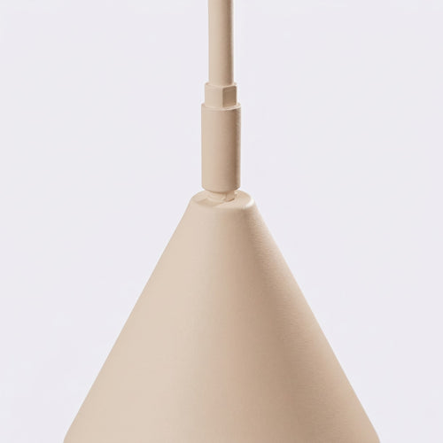 Sollux Lighting Vloerlamp NOX beige - 30x30x165cm