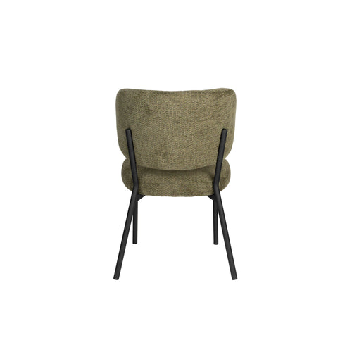 Housecraft Living Sanne Eetkamerstoelen Groen Grijs - Set van 2