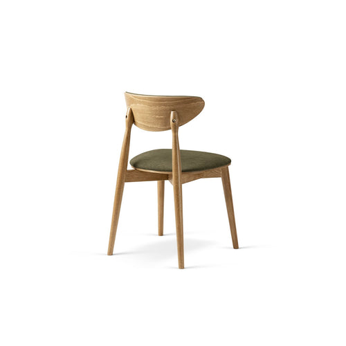 Set van 2 stoelen Rina chenille lichtgroen - 48x47.5x79cm
