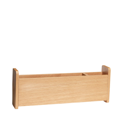 Hübsch organiser AtHand - mdf/eikenfineer - 48x9xh18cm - vtwonen shop