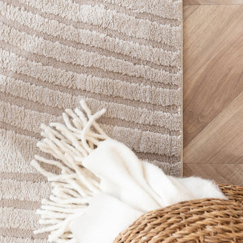 Interieur05 Scandinavisch vloerkleed Vidar zand