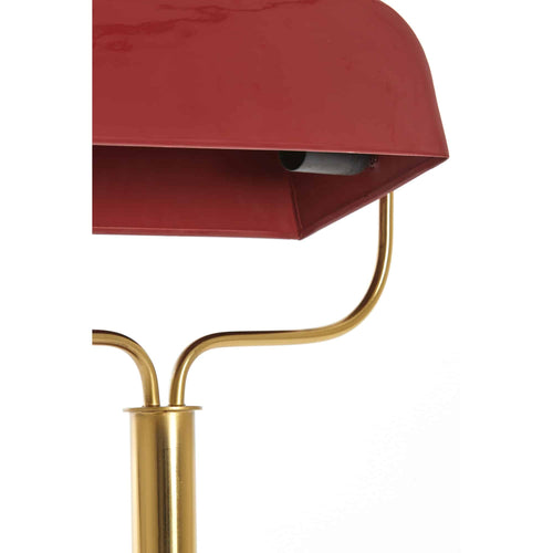 Light & Living tafellamp Ayer - rood - 37x14x43cm
