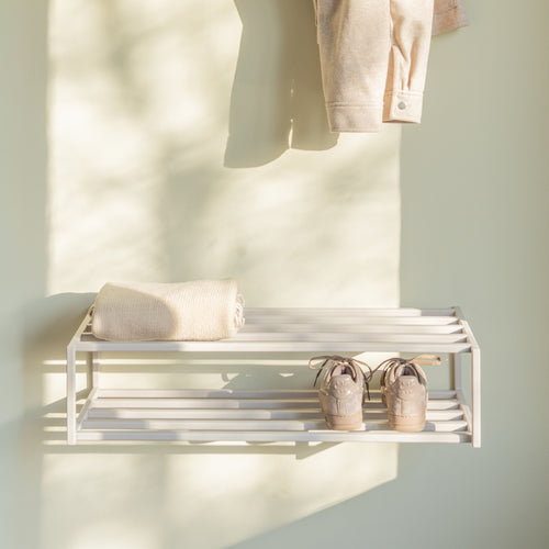 Spinder Design schoenenrek School 80 - Silky Taupe - 6 paar schoenen