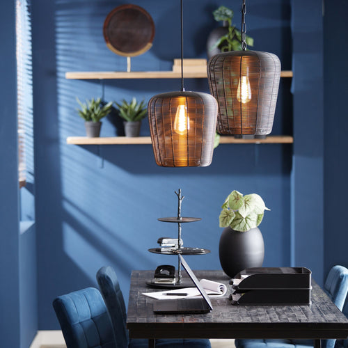 Light & Living hanglamp Adeta - zwart - Ø31cm