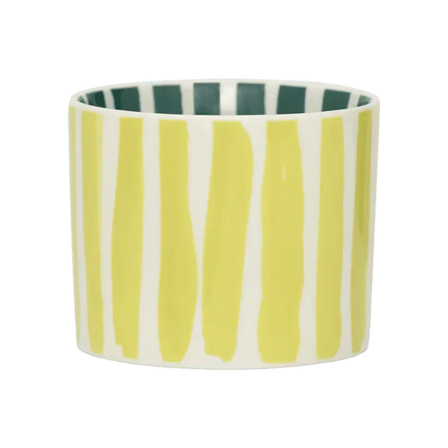 Urban Nature Culture LINDA. x UNC mok Tazza - with printed stripes inside & outside A -  Ø 14.5 * 10.5 * 8.5 CM