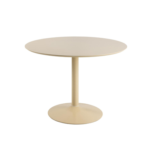 Rebellenclub Eetkamertafel Madrid - ø110 cm- Beige - vtwonen shop