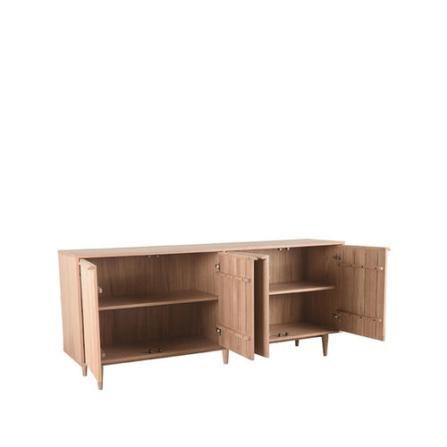 LABEL51 Dressoir Jule - Naturel Eikenhout - 200x48x87cm - vtwonen shop