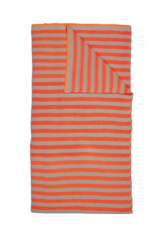 Pip Studio sprei Bonsoir Stripe - 130x170 cm - oranje - vtwonen shop