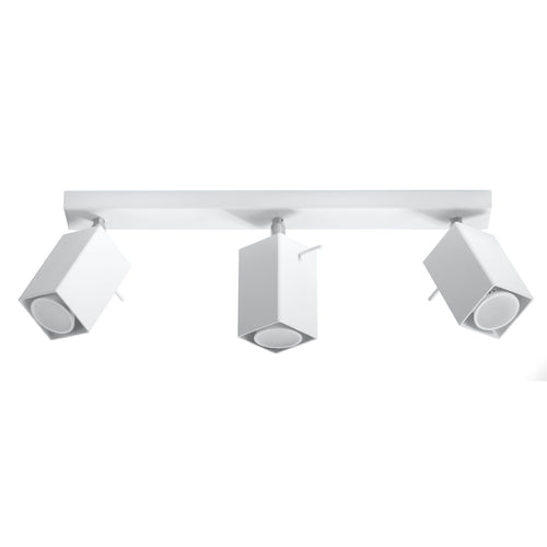 Sollux Lighting Plafondlamp MERIDA 3 wit - 45x6x16cm