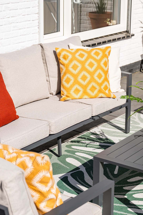 Springs loungeset - 4-dlg.- carbon black - desert sand - vtwonen shop