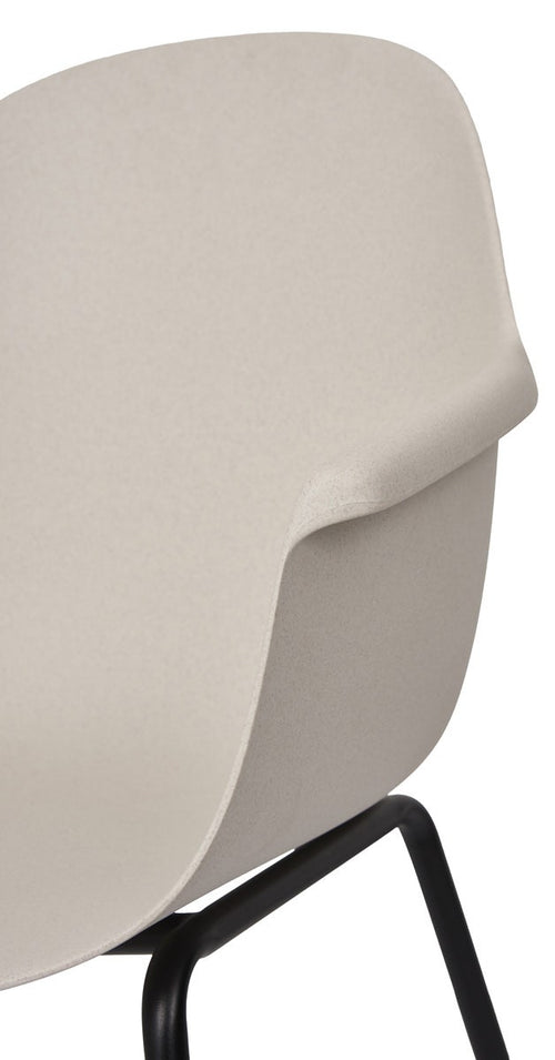 Lisomme Dorian tuinstoel gerecycled bamboe créme - vtwonen shop