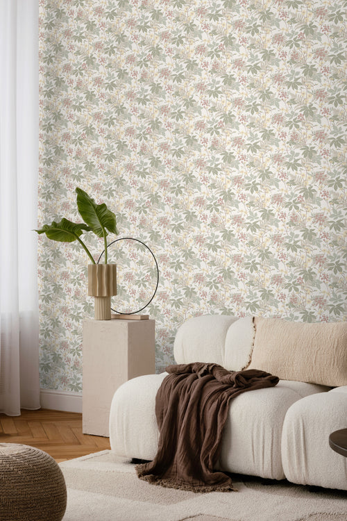 Borastapeter behang bladeren groen - 53 cm x 10.05 m - 660332 - vtwonen shop