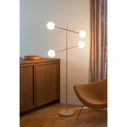 it's about RoMi vloerlamp Copenhagen - beige - 48x26x170cm - vtwonen shop